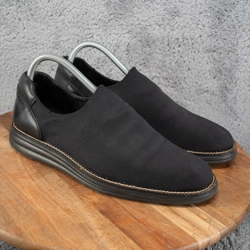 Donald Pliner Mens Erlanger Stretch Fabric Dress Shoes Size 7 M
